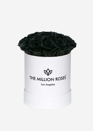 Basic White Box | Black Roses