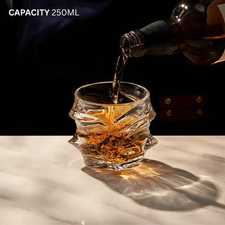 Storm Japanese Crystal Whisky Decanter