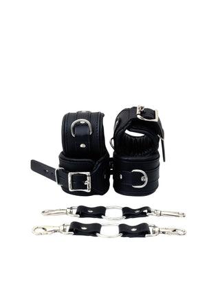 Leather Restraint Set | Wrist and Ankle Cuffs