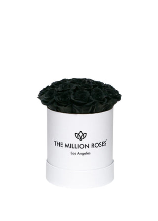 Basic White Box | Black Roses