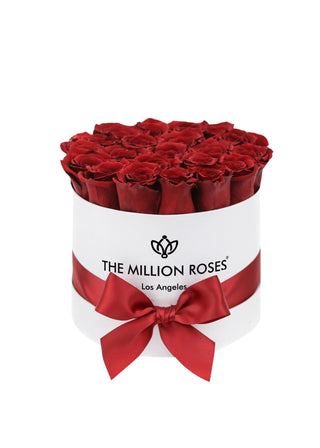 Classic White Box | Red Roses