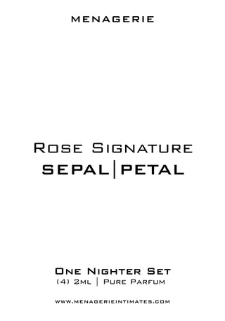 Rose Signature | One Nighter Set | SEPAL+PETAL