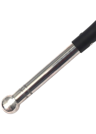 Leather Paddle Slapper | with Steel Handle