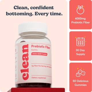Peachy Clean Fiber Gummies