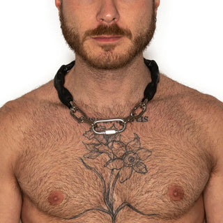 BIKER CHAIN COLLAR | SIRAINER - MENAGERIE Intimates MENS Lingerie