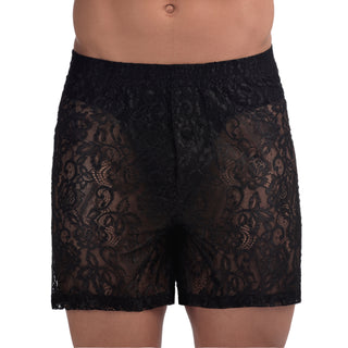 BOXER SHORT in LACE - MENAGERIE Intimates MENS Lingerie