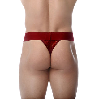 BAND THONG | RED | Rose Signature Edition - MENAGERIE Intimates MENS Lingerie