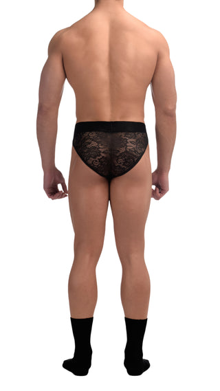 BAND BIKINI in the "Rose Signature Edition" Lace by MENAGERIE INTIMATES | Mens Lingerie - MENAGERIE Intimates MENS Lingerie