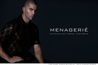 Menagerié Intimates LookBook Featuring Cody Callahan Shot by Grayson Wilder Grooming by Celina Rodriguez