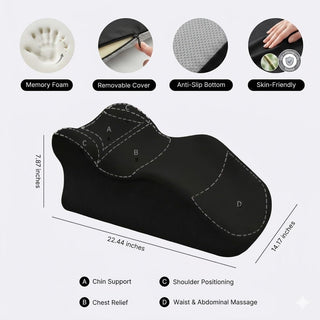 MidnightLie Sex Position Pillow, Memory Foam