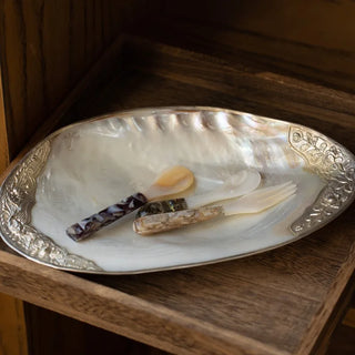 Mother-of-Pearl Shell Jewelry Tray