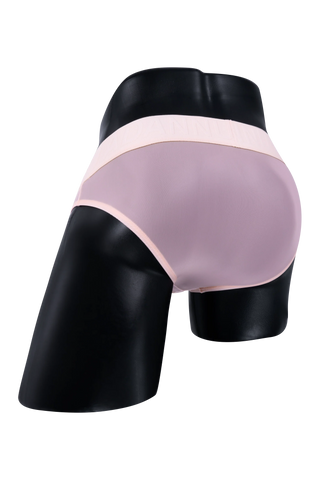 Men’s Sexy Sheer Thong with Ring & Strap Design