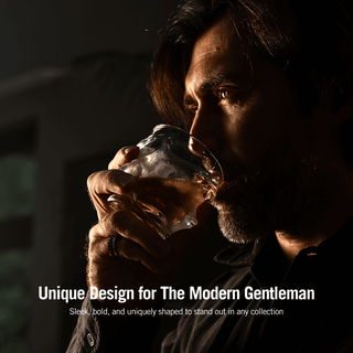 Storm Japanese Crystal Whisky Glasses & Decanter Set