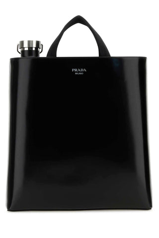 Prada Leather Shopping Bag