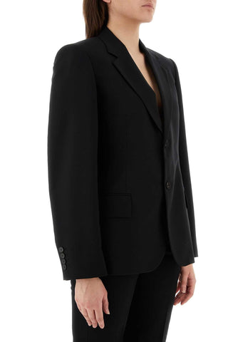 Balenciaga Black Wool Blazer | Femme Fit
