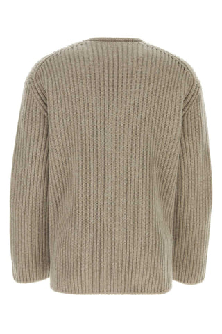 Bottega Veneta Cappuccino Wool Blend Cardigan