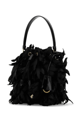 Prada Satin Mini Bucket Bag