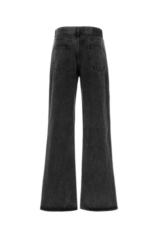 Alexander Mcqueen Grey Denim Jeans