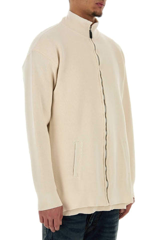 Balenciaga Men Cream Sweater