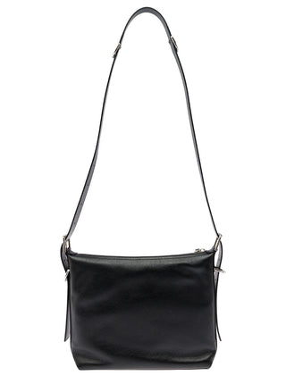 Givenchy Men 'Voyou' White Crossbody Bag With Logo And Buckle Detail In Leather Man