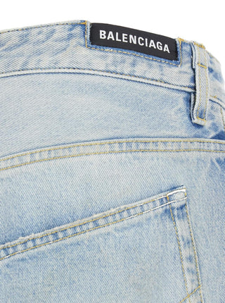 Balenciaga  'Fifty-Fifty Asymmetric denim