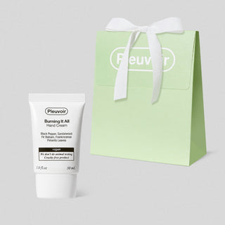 PLEUVOIR THE WHITE COLLECTION BURNING IT ALL Hand Cream 30mL