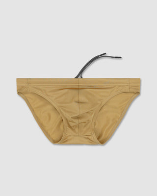 Swim Tanga Solid Champagne Nude