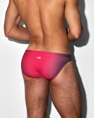 Swim Tanga Super Bright Halftone Neon Red