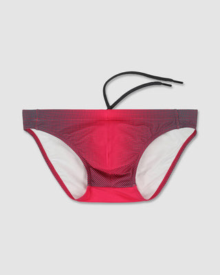 Swim Tanga Super Bright Halftone Neon Red