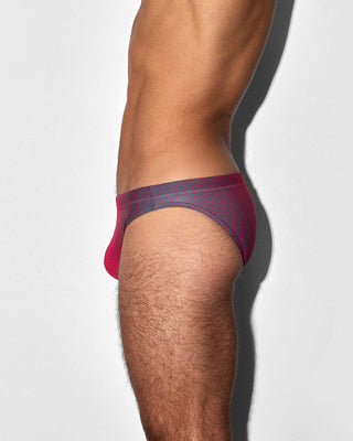 Swim Tanga Super Bright Halftone Neon Red