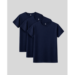 MIcro Modal | Crew Neck T-Shirt | 3 Pack