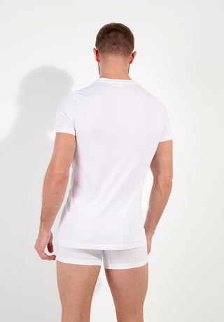 Supreme Cotton Tee-Shirt | Crew Neck | White