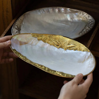 Mother-of-Pearl Shell Jewelry Tray