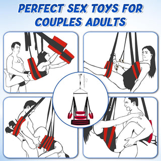 TitanOrbit Heavy-duty 360° Sex Swing System