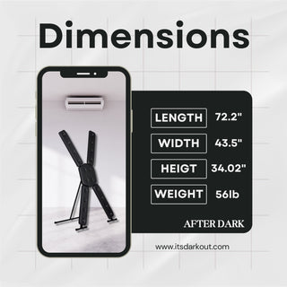 DominusX Freestanding BDSM St. Andrew’s Cross