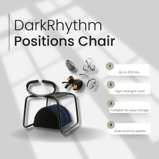 DarkRhythm Bouncing Sex Position Enhancer Chair SM Kit