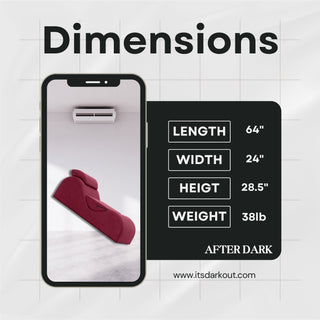 CrimsonSeduction Lounge | Erotic Sex Chaise Chair