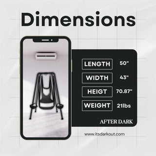 IronVow Heavy-Duty Freestanding Sex Swing Frame