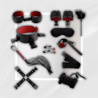 RedRitual 11-Piece BDSM Bondage Kit