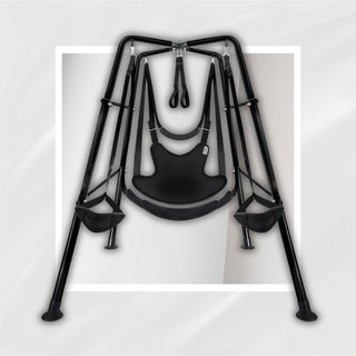 DarkThrone Sex Swing Set with Steel Frame – Holds 1000 lbs