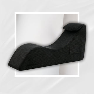 VelourTryst Ergonomic Sex Chaise with Cushioned Headrest