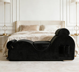 VelvetReverie Large Velvet Sex Chaise Lounge