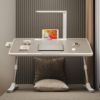 Adjustable Foldable Desk with Lamp & USB