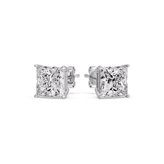 Princess Cut Diamond Stud Earring