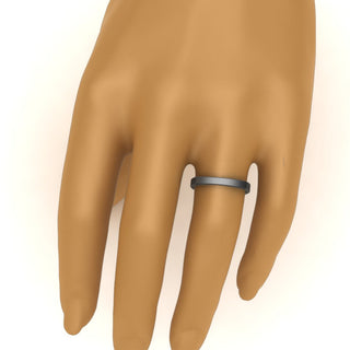 Square Wedding Band | 4 mm - MENAGERIE Intimates MENS Lingerie