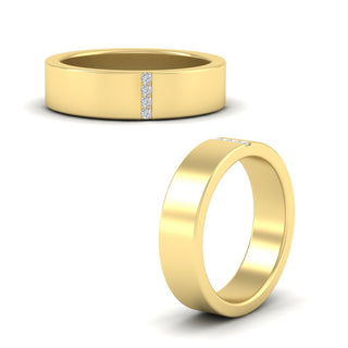 4 Stone Diamond Wedding Band