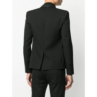 High-shine Collar Blazer