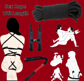 RedRitual 11-Piece BDSM Bondage Kit