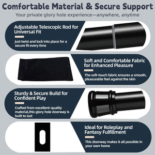ObsidianVeil | Doorway Glory Hole Kit
