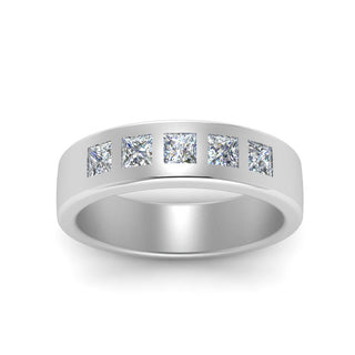 Flat Flush Set | Wedding Band